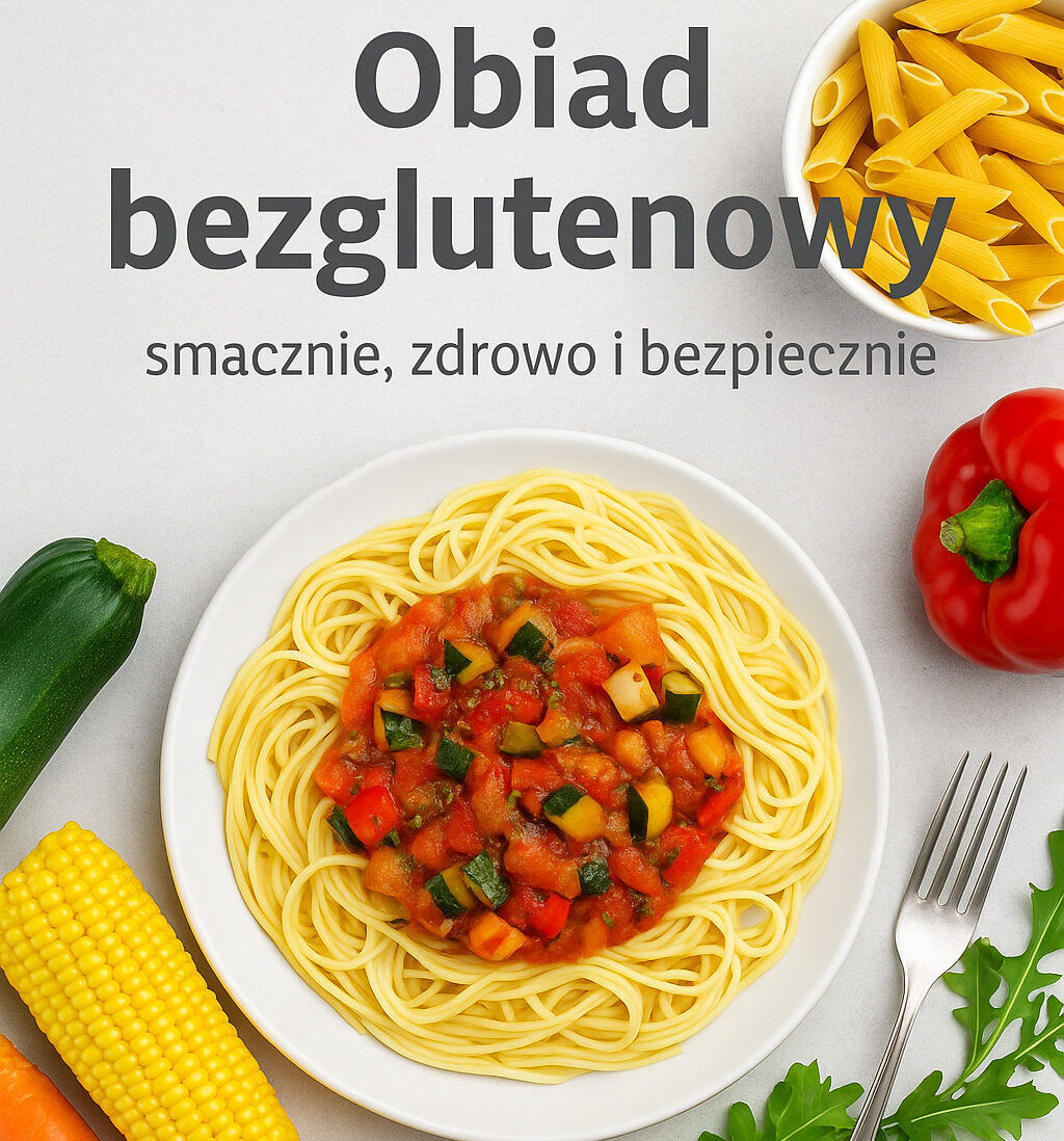 Obiad bezglutenowy – zdrowy posiłek bez glutenu z warzywami i ryżem